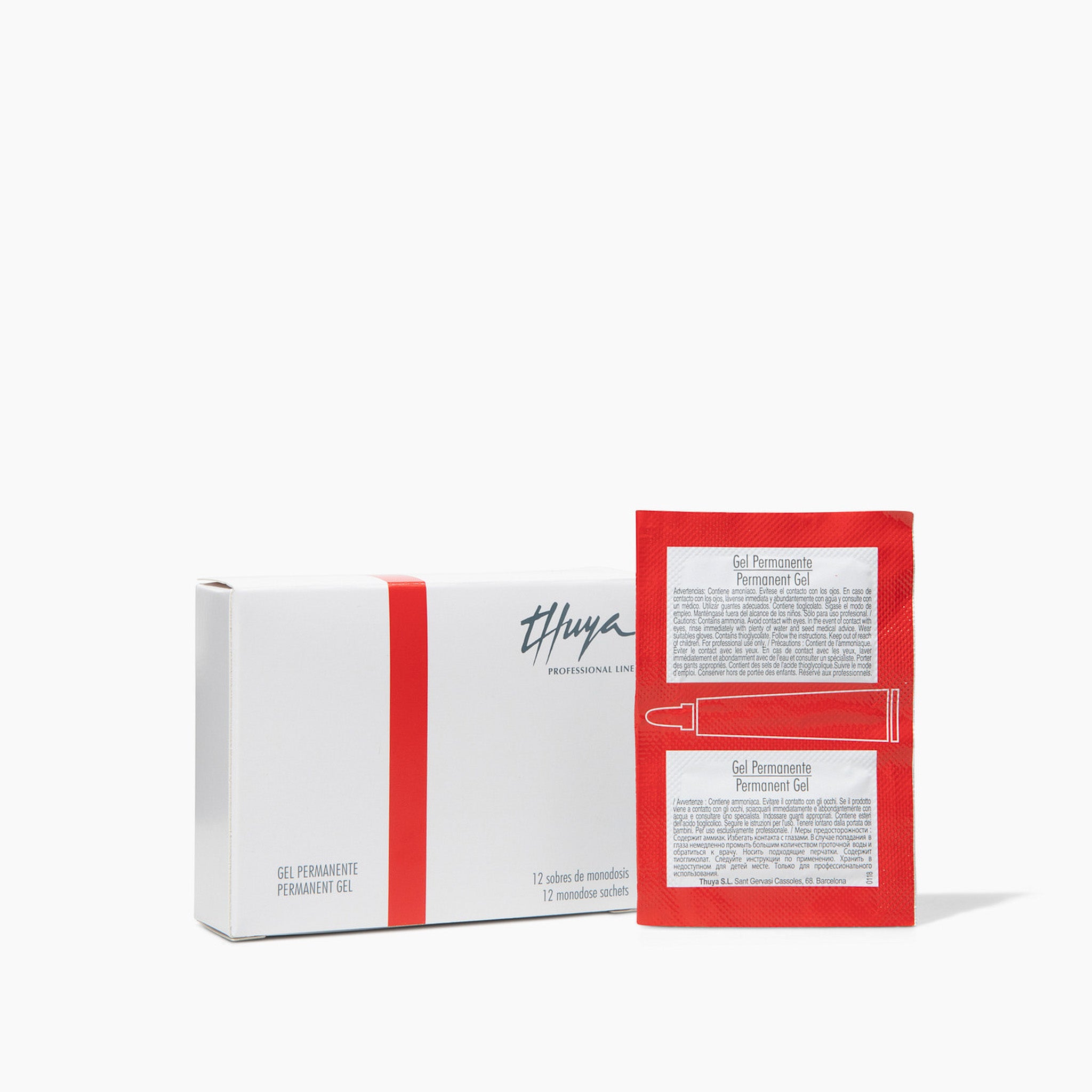 Thuya Permanent Gel Monodose Sachets | Brows & Lashes – Thuya NYC