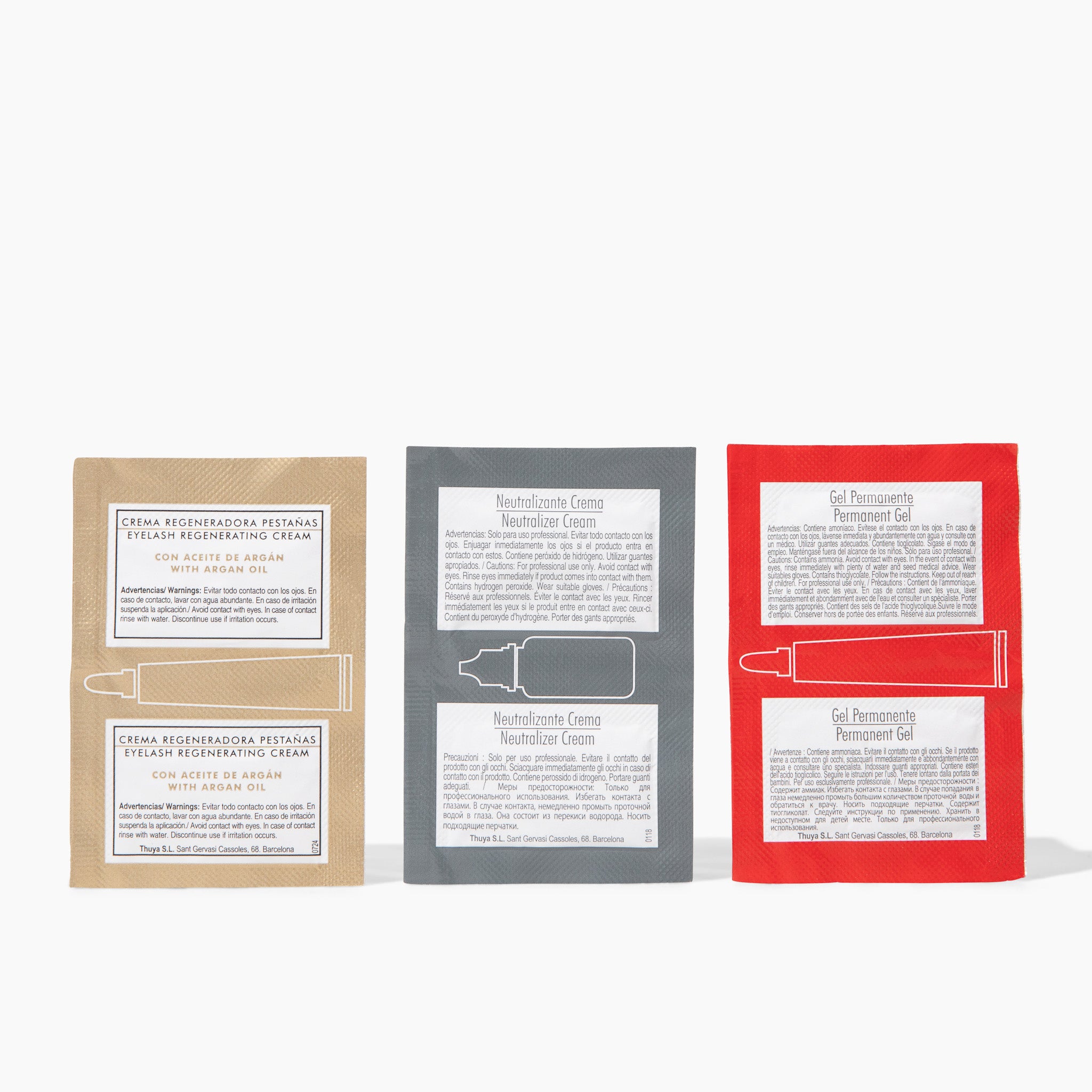 BIHAKUCLEAR ×2 潤エッティ　3枚 Thuya Brow Lamination Sample Sachet Kit | Brows & Lashes – Thuya NYC